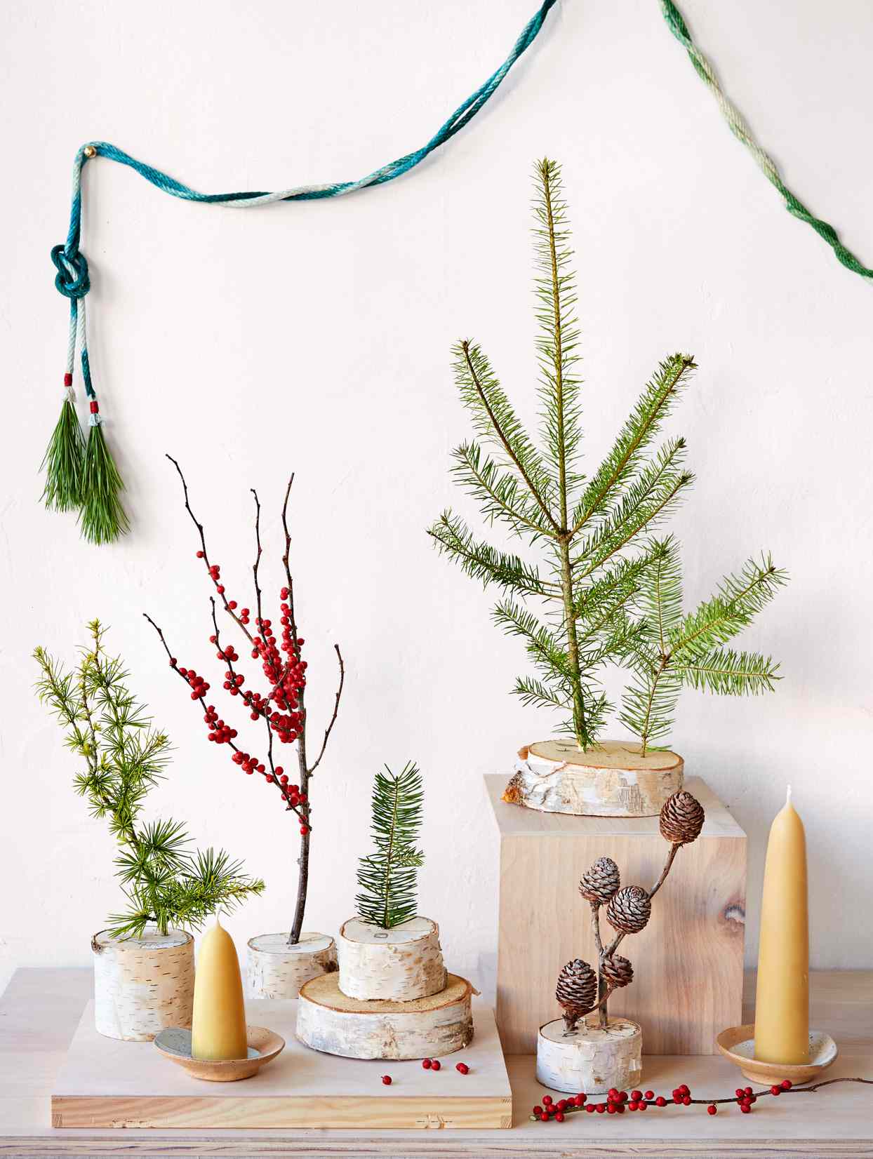 twig holiday decorations