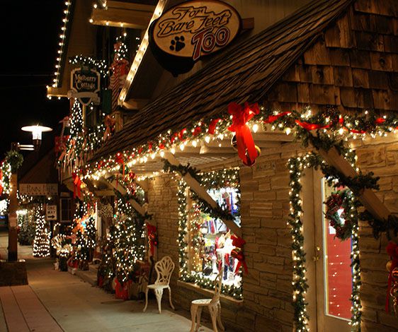Christmas on Main Street, Brown County, Indiana