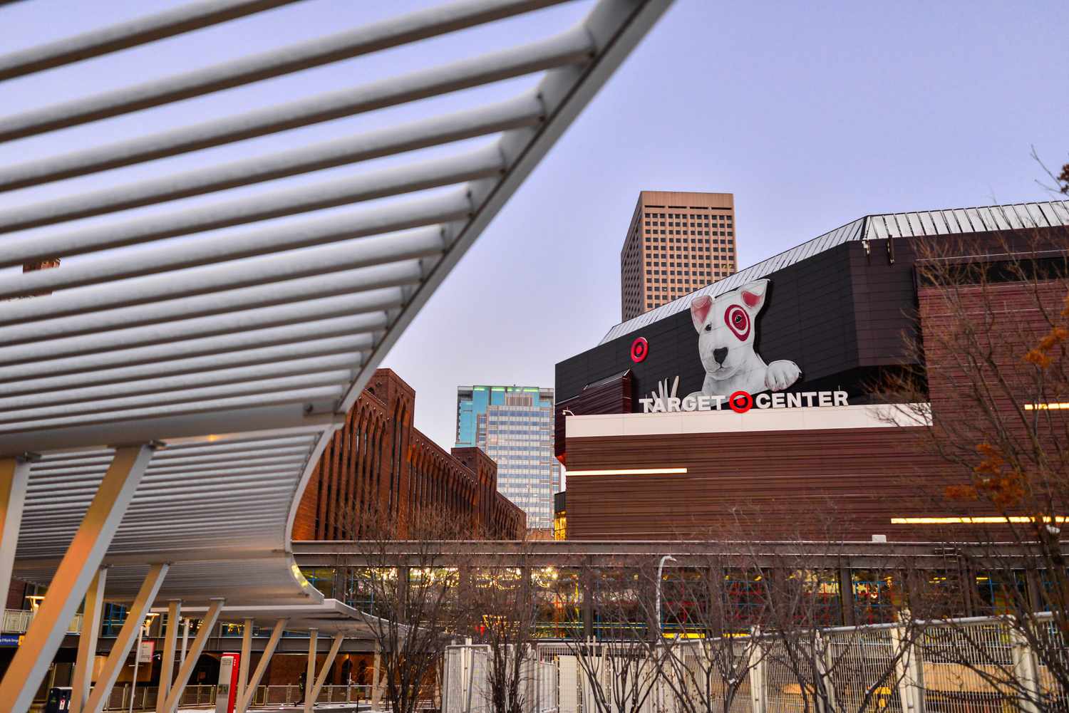 Target Center Arena in Downtown Minneapolis, Minnesota