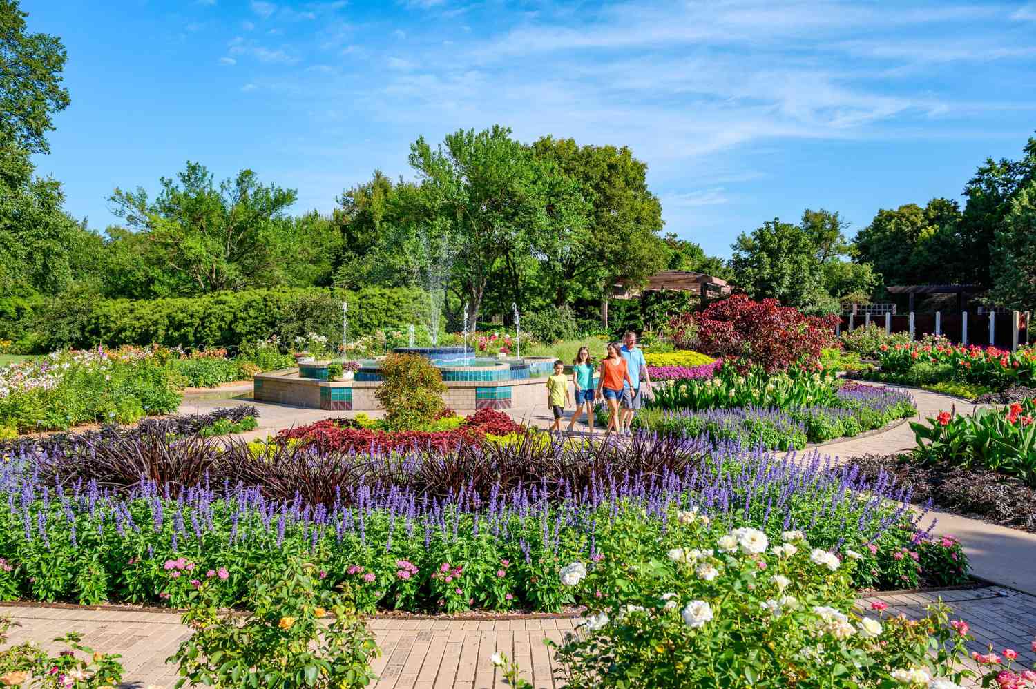 Botanica garden in Wichita, Kansas