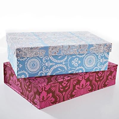 Fabric-Covered Boxes