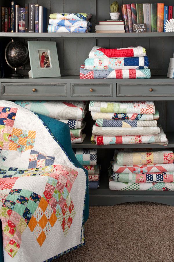 Stacks of Quilts