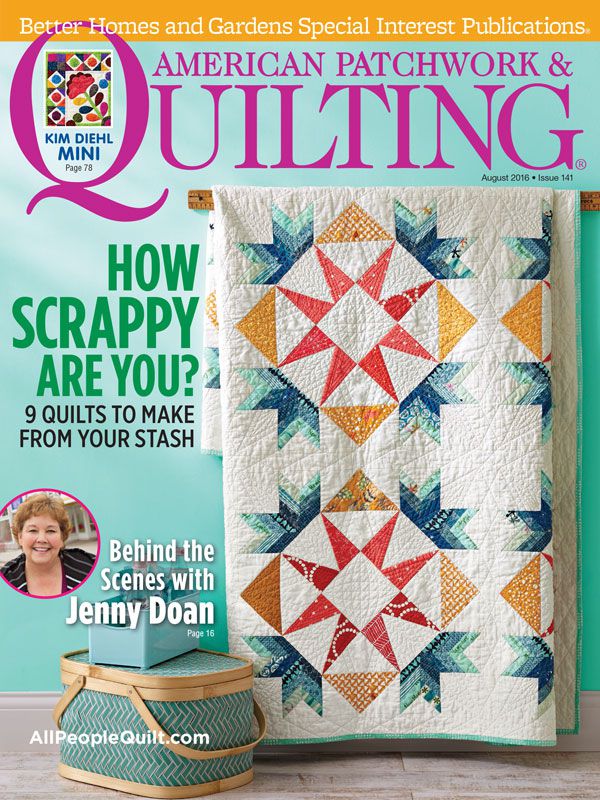 American Patchwork & Quilting August 2016