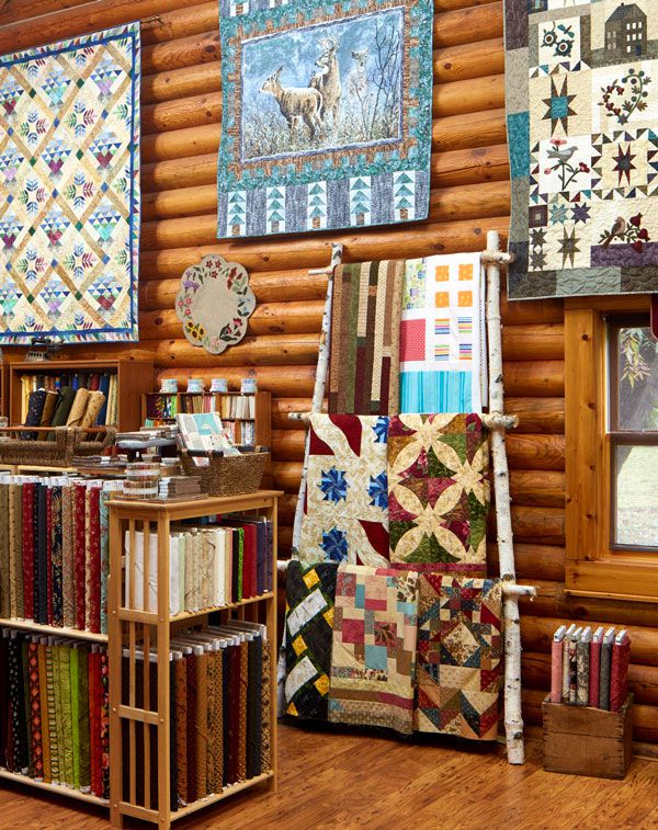 The Log Cabin Quilt Shop
