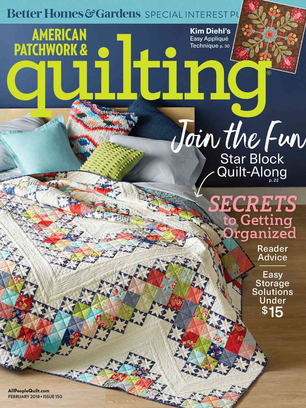 American Patchwork & Quilting February 2018
