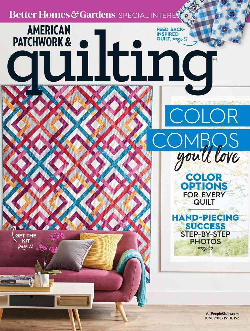 American Patchwork & Quilting June 2018