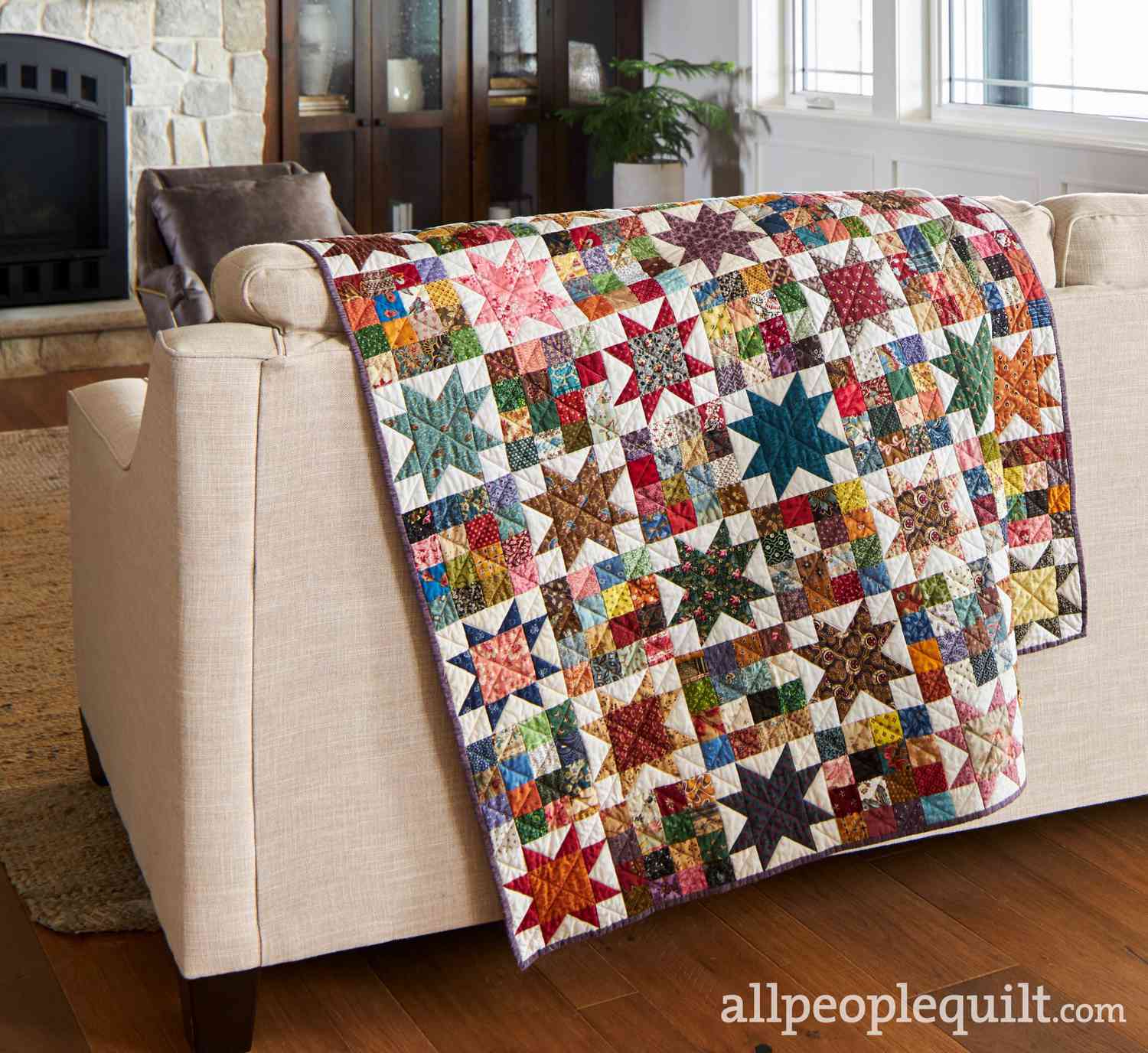 How to Style Quilts on a Couch