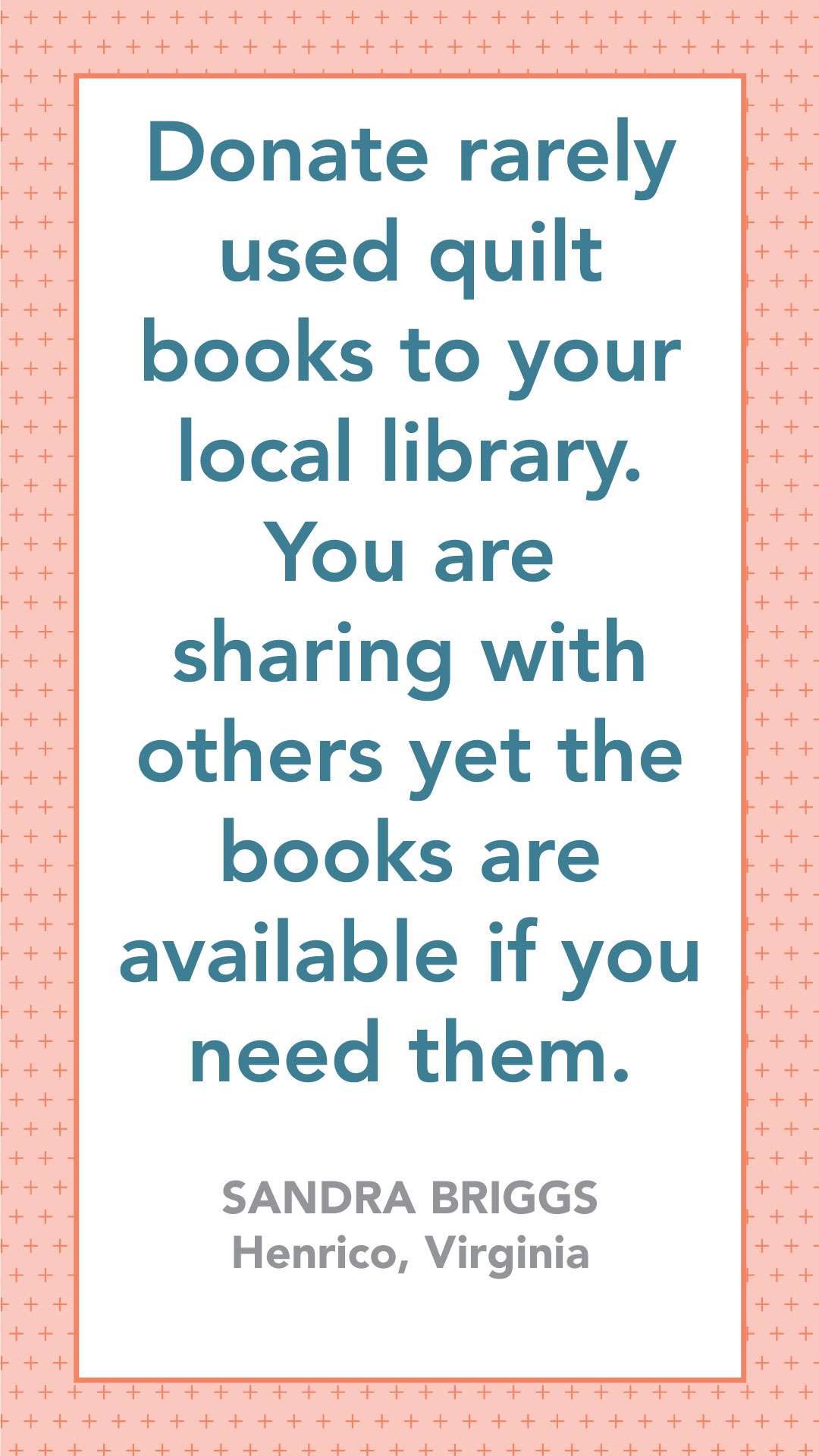 Lend to a Library