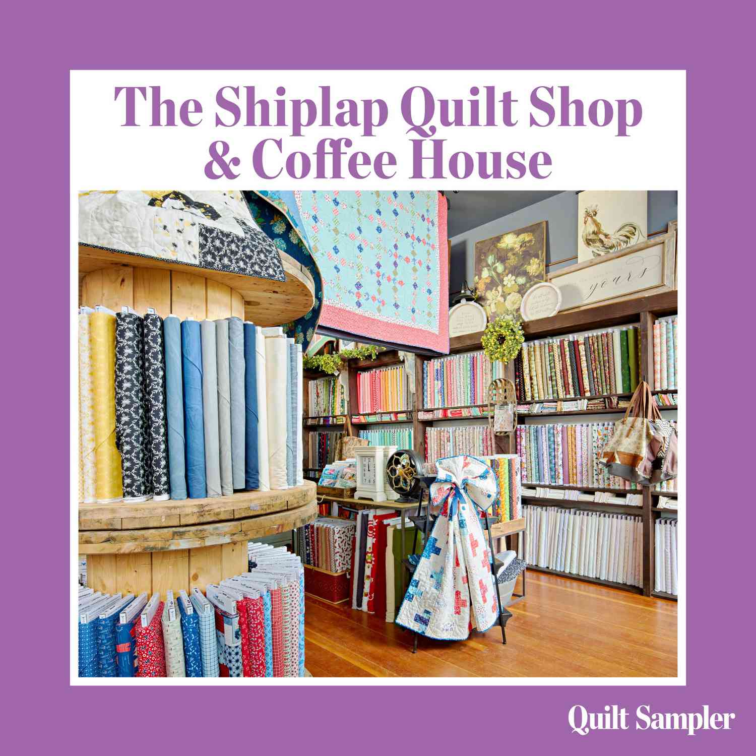 The Shiplap Quilt Shop & Coffee House