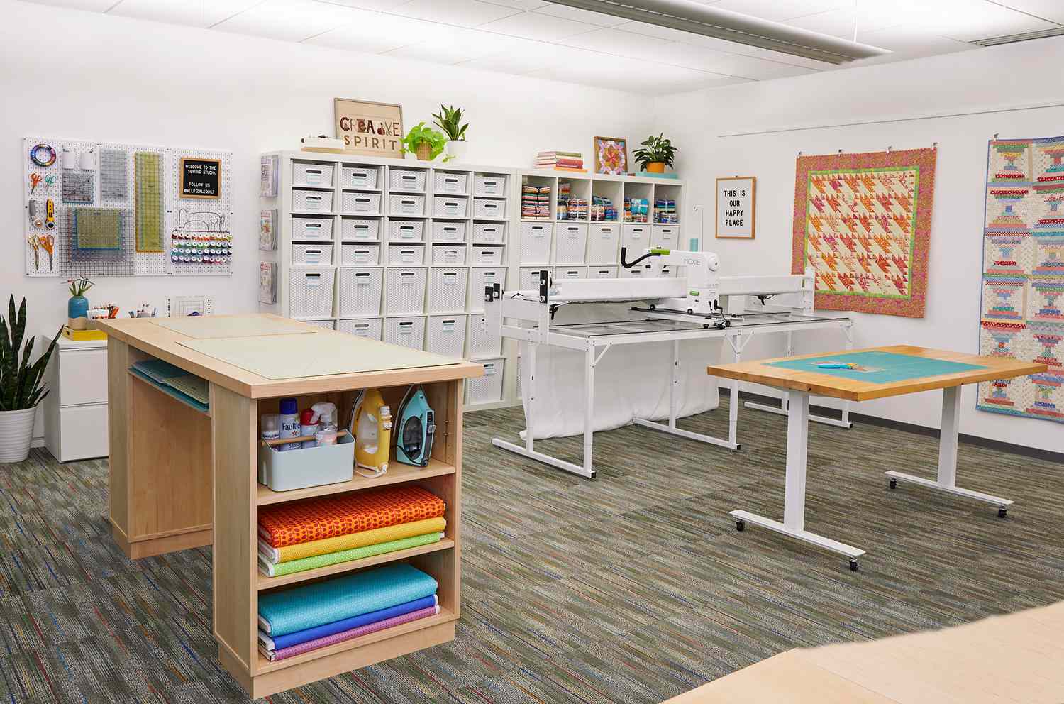 Tour the American Patchwork & Quilting Sewing Studio