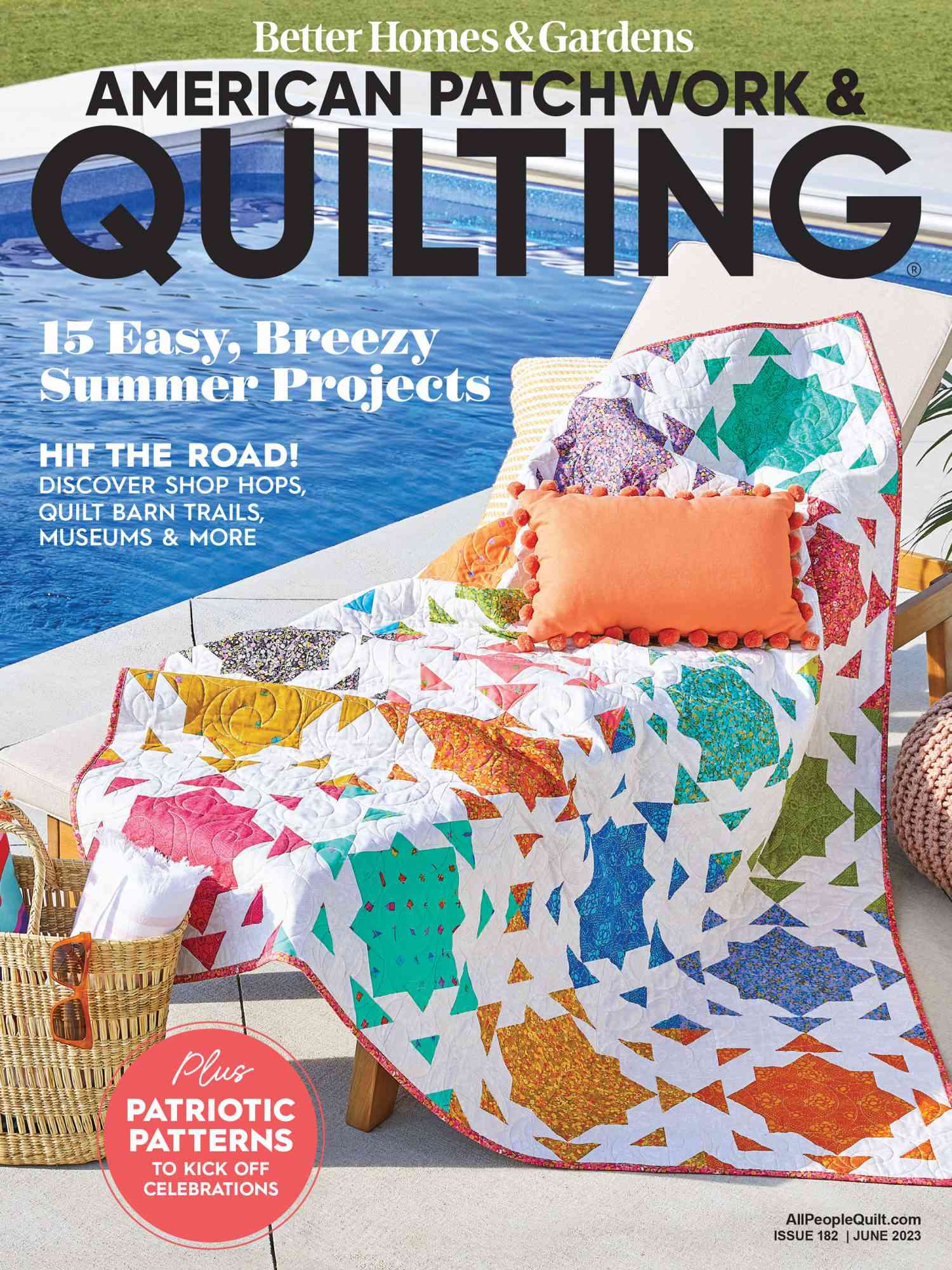 American Patchwork & Quilting June 2023 Cover