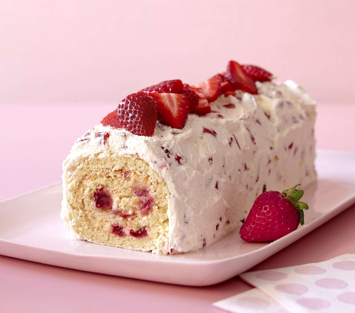 Strawberry Cream Roll