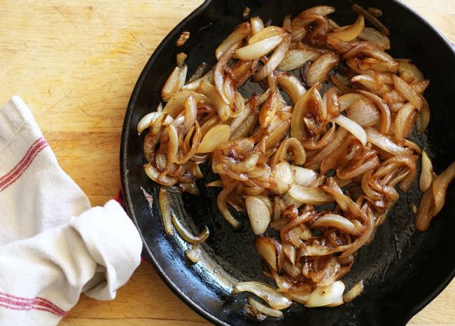 Caramelized Onions in Skillet