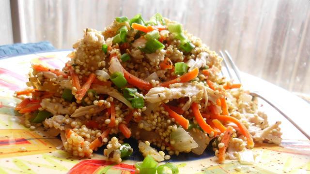1044837 Quinoa Pilaf with Shredded Chicken 169590 Occasional Cooker