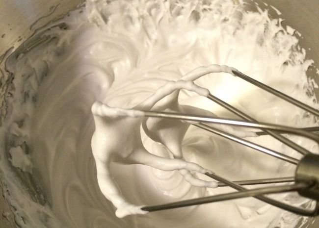 Whipped Coconut Cream in a Mixer
