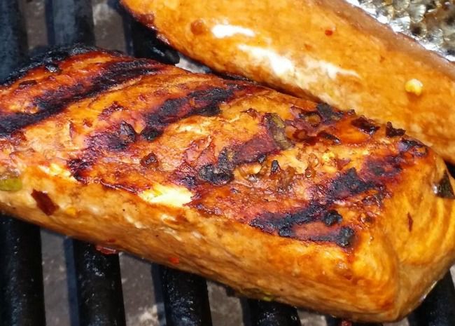 Firecracker Grilled Alaska Salmon