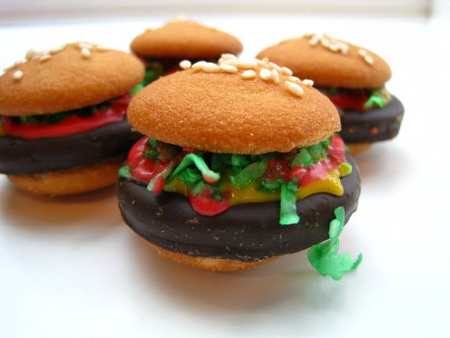 Hamburger Cookies