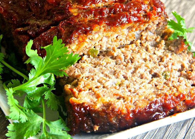 1333907_Brown Sugar Meatloaf with Ketchup Glaze_Photo by lutzflcat