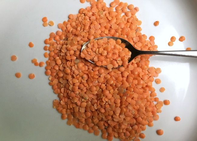 red lentils photo by Leslie Kelly