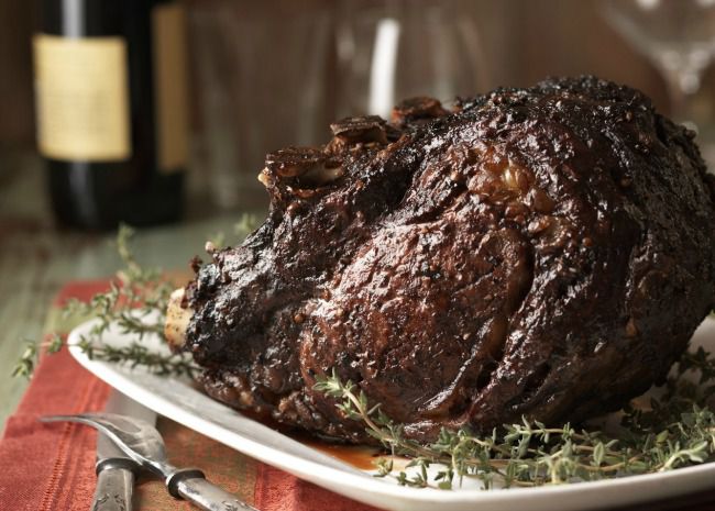 Roast Beef with Red Wine