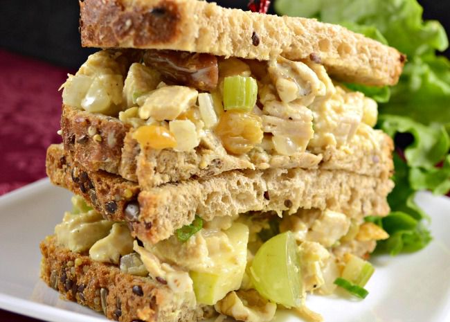 Fruity Curry Chicken Salad