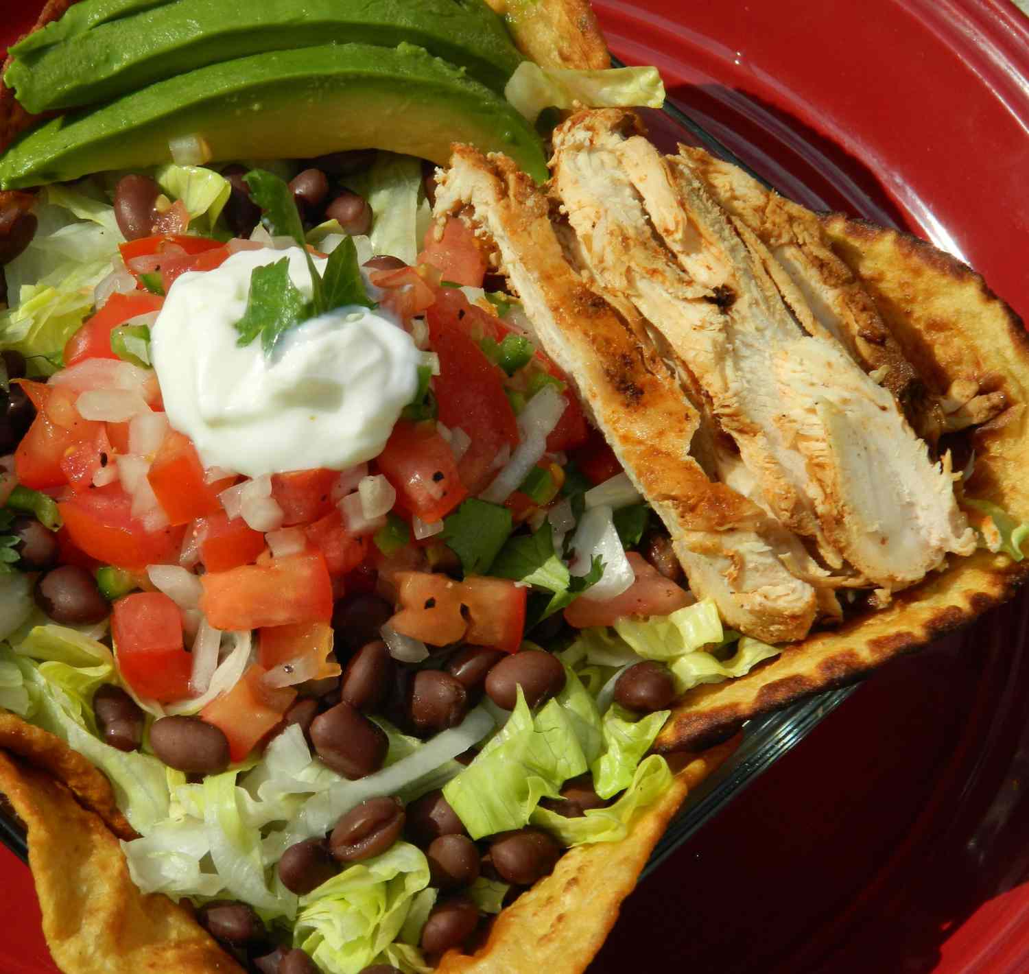 882280_Grilled Chicken Taco Salad_223029_Photo by Stirring Up Trouble