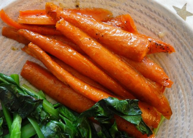  Honey Roasted Carrots 