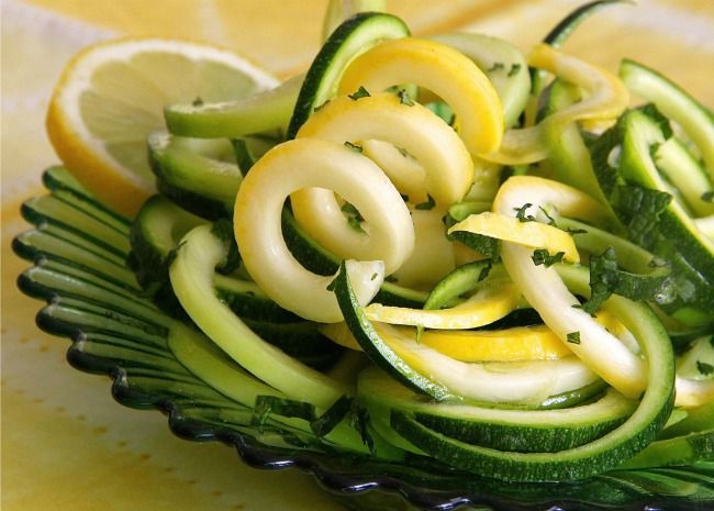 Zucchini Mint Salad