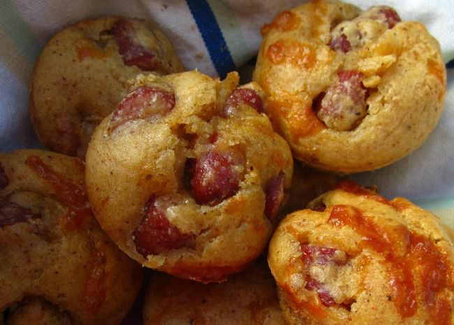 Mini Southwestern Corn Pup Muffins