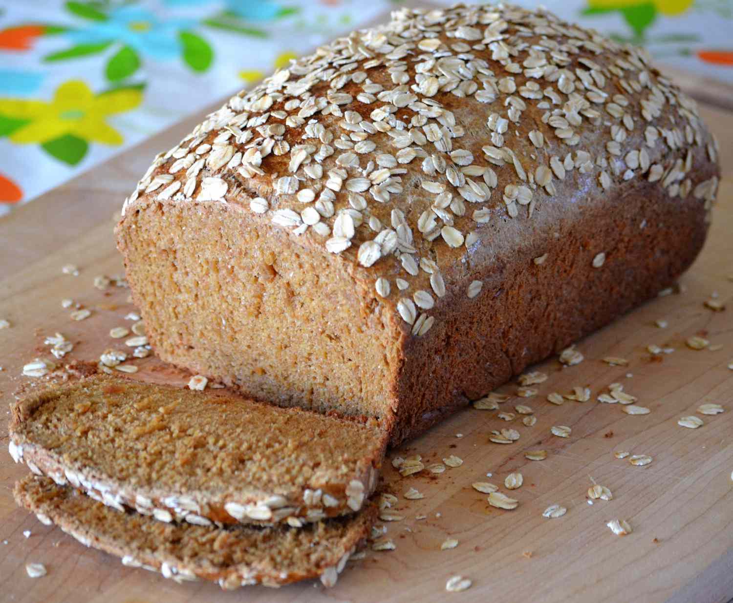 old-fashioned oatmeal brown bread