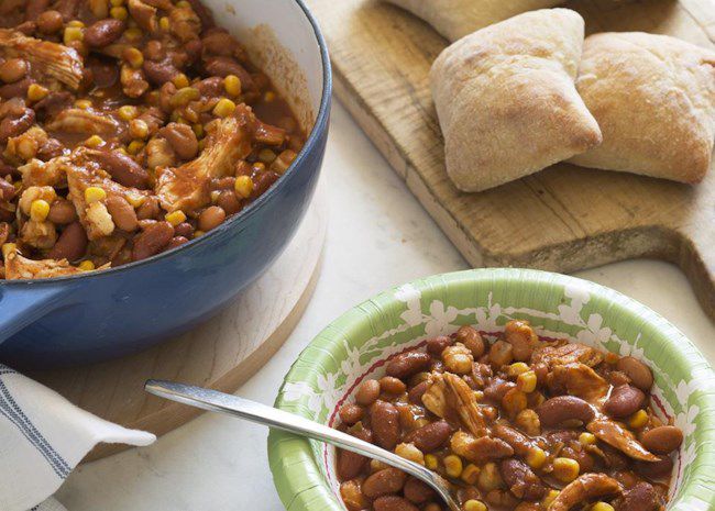 Quick and Easy Chicken Chili