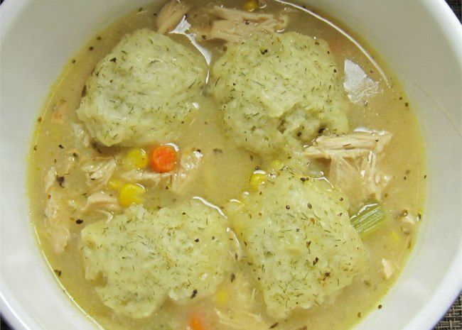 Chicken Stew with Dumplings