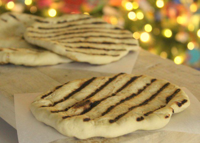 grilled naan