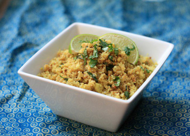 Cauliflower Rice (Biryani-Style)