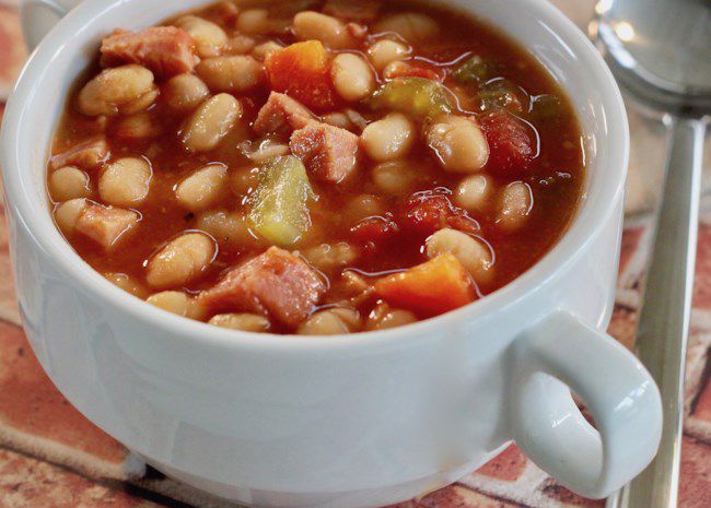 Instant Pot&reg; Double Bean and Ham Soup