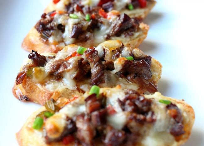 Mini Philly Cheesesteaks