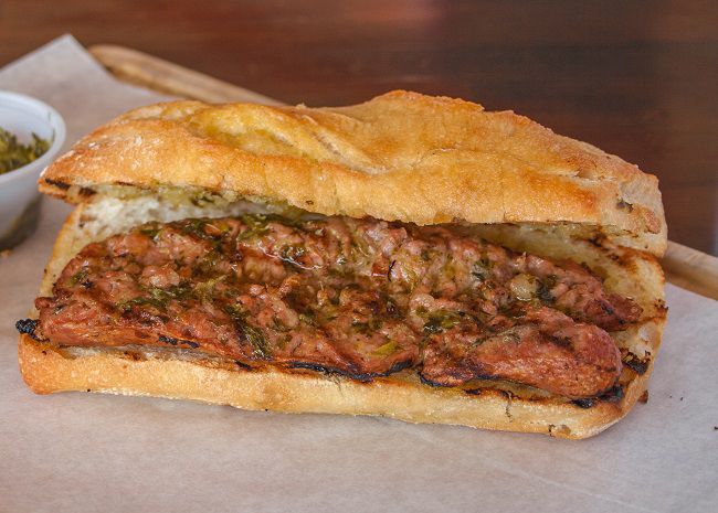 Carne Asada Sandwich