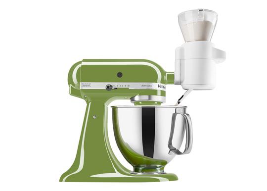 kitchen aid mixer weigher and sifter in one