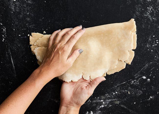 pie dough fold