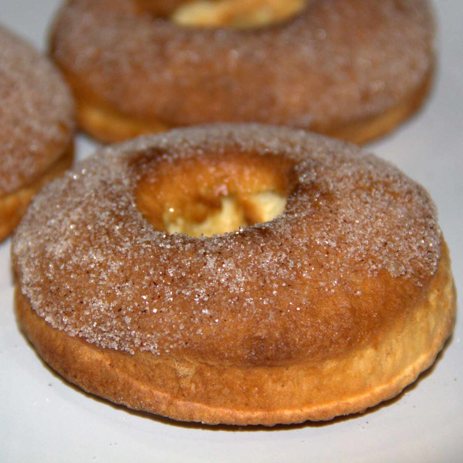 Air-Fried Cinnamon and Sugar Doughnuts