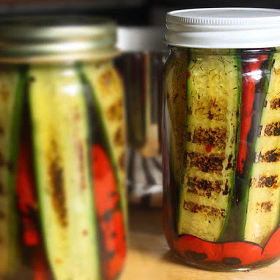 Pickled Grilled Vegetables