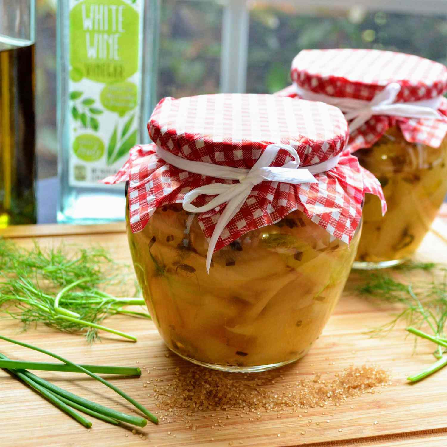 Sweet and Sour Pickled Fennel