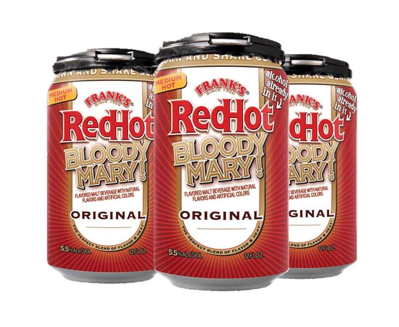 Frank's 12oz 4-pack cans