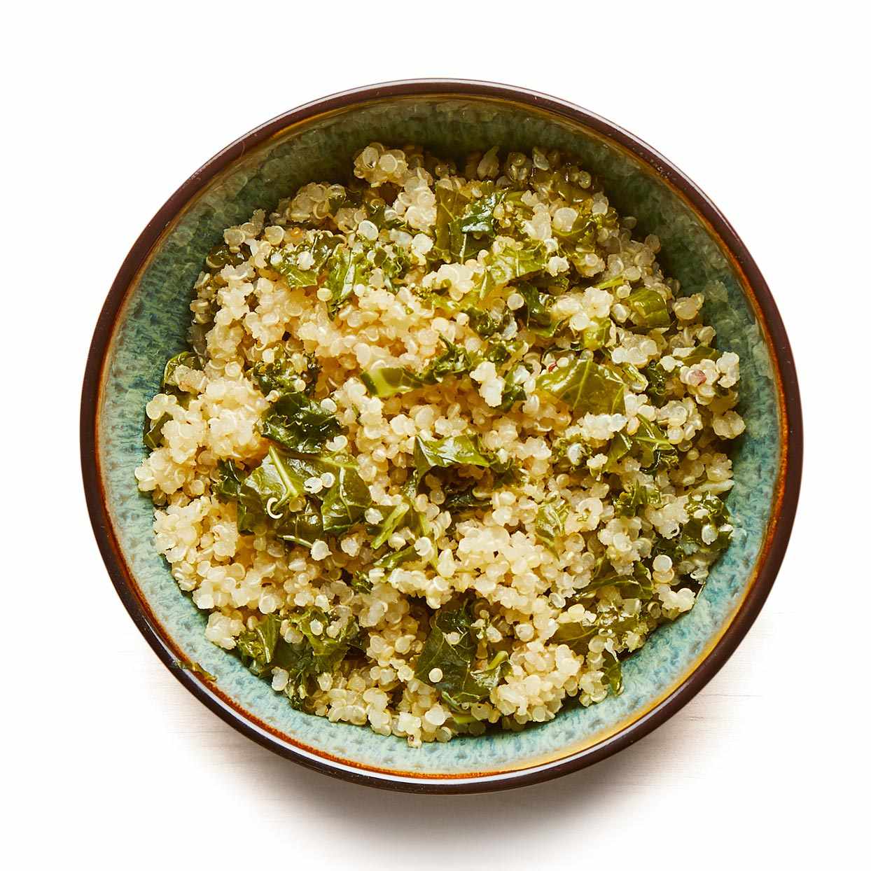 kale garlic quinoa