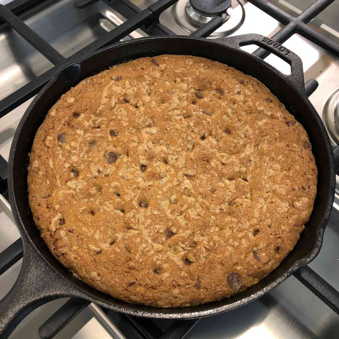 Loaded Chocolate Chip Skillet Cookie