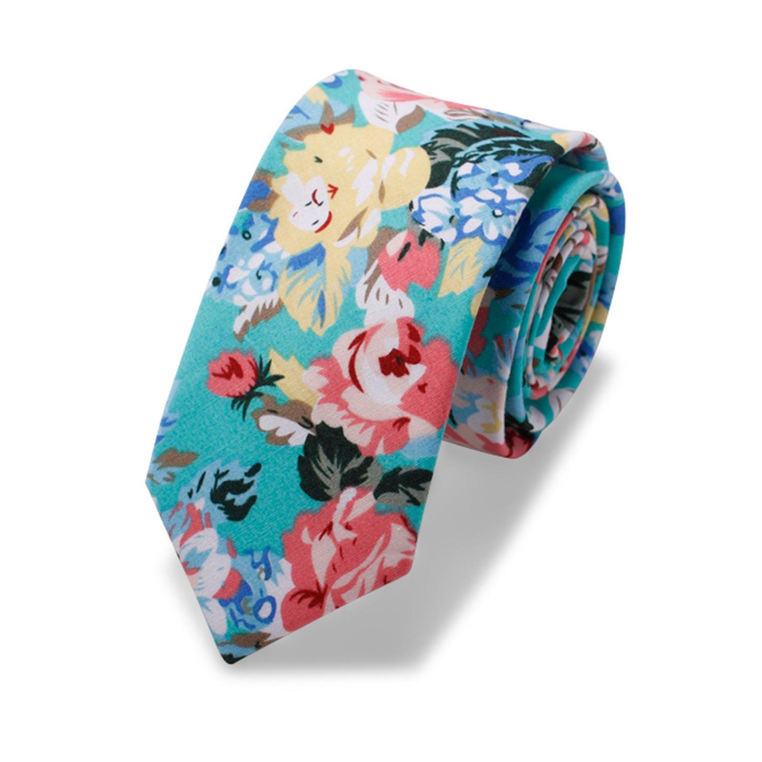 Floral Necktie