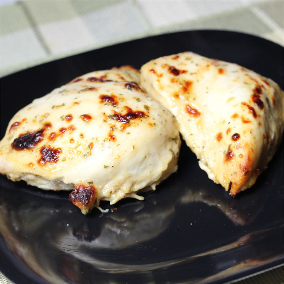 Marinated Ranch Broiled Chicken