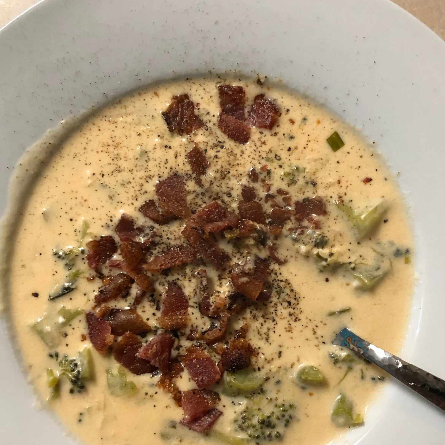 Low-Carb Cream of Broccoli Soup
