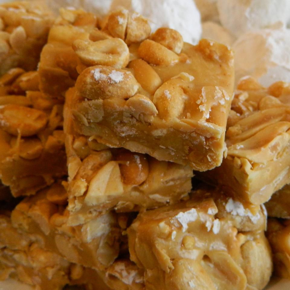 Salted Nut Roll Squares