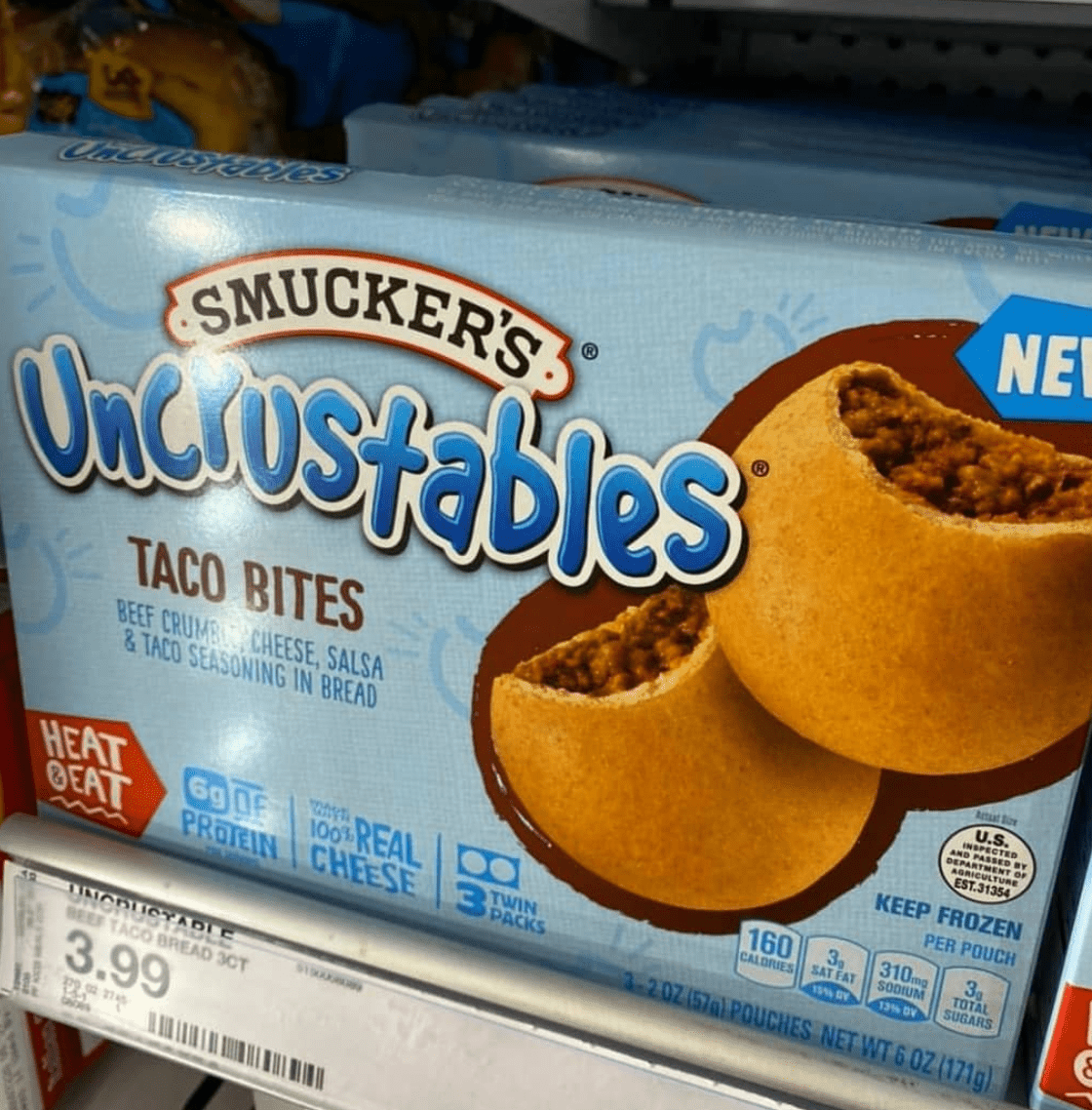 Uncrustables Taco Bites